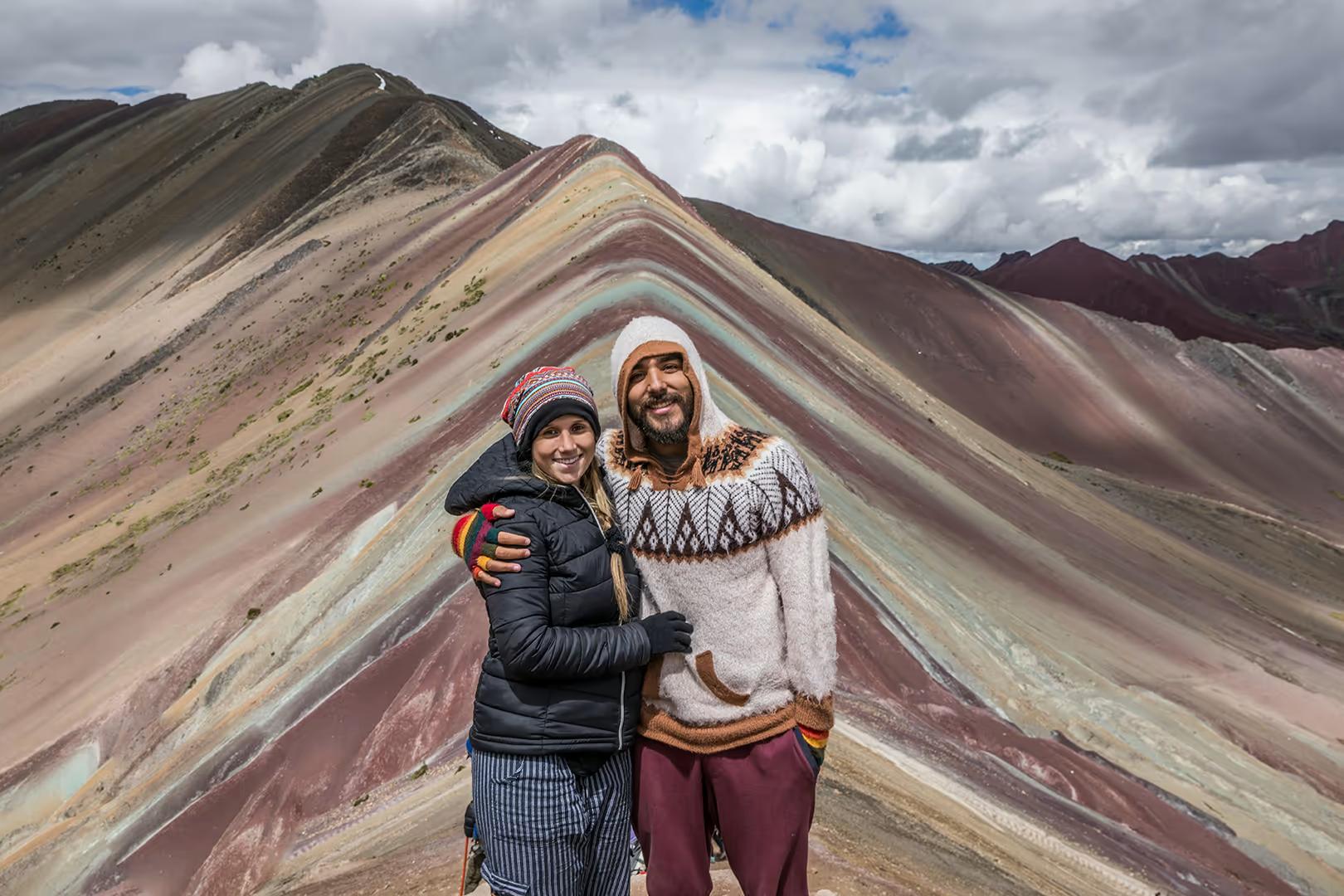 Private Rainbow Mountain & Red Valley Trek: Full Day High Altitude Hiking — photo 14
